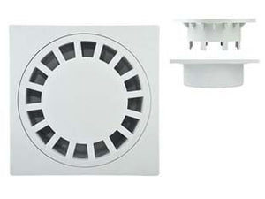 CHIUSINO SIFONATO PER POZZETTO- - cm.10x10 - ø cm.9 - 12 pezzi