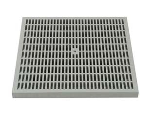 CHIUSINO GRIGLIATO PER POZZETTO APERTURA CON BULLONE  cm.55x55