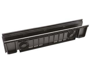 CANALETTA IN ABS CM.100 NERA  cm.100x20x15h