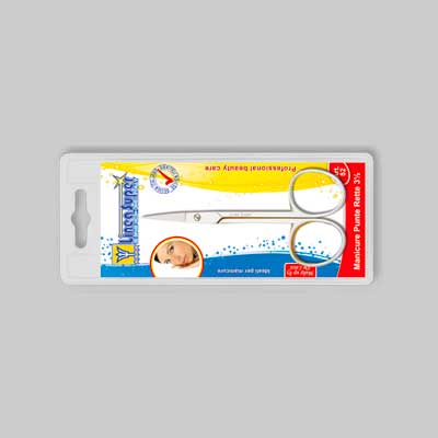 FORBICI MINICURE PUNTE RETTE 3,5 - DE LUCA COLTELLERIE