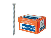 CHIODI ANTINFORTUNISTICI ACCIAIO ZINCATO TESTA PIANA- -ø mm.3,5x50 - 2.5 kg CAVATORTA