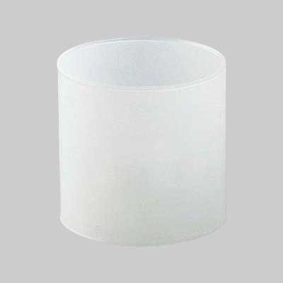 VETRO PER LAMPADA A GAS 80x80 mm