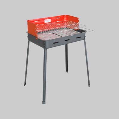 BARBECUE A CARBONELLA 'GRANDE' cm 60x40,5x85h