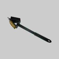 SPAZZOLA DOPPIA PER BARBECUE 36 cm