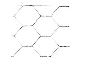 RETE TRIPLA TORSIONE ZINCATA- maglia 25/3 filo ø mm.0,8 est. - cm.100h. - 1 rotolo CAVATORTA