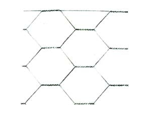 RETE TRIPLA TORSIONE ZINCATA- maglia 25/3 filo ø mm.0,8 est. - cm.100h. - 1 rotolo CAVATORTA