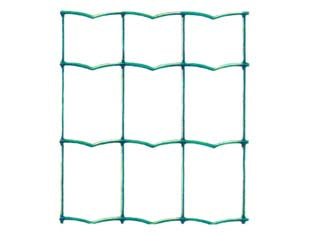 RETE ELETTROSALDATA ZINCATA PLASTIFICATA VERDE ONDULATA NOVAPLAX- - filo ø mm.2,2 est. - cm.120h. - 1 rotolo CAVATORTA