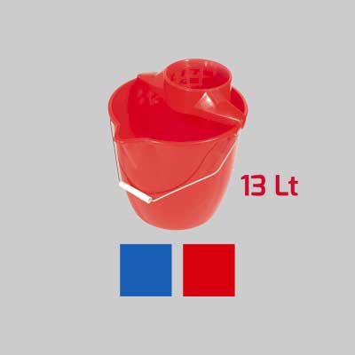 SECCHIO TONDO CON STRIZZATORE 13 lt