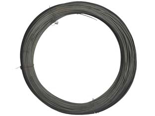 FILO FERRO COTTO NERO IN MATASSE- - n°14 filo  EE ¸ mm.220 - 25 kg T-REX