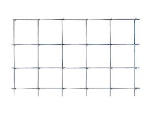 RETE PER OVINI ZINCATA- maglia cm.15x8 fili, filo ø mm.1,7/2,0 - cm.100h. - 1 rotolo T-REX