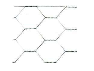 RETE TRIPLA TORSIONE ZINCATA DOPO LA TESSITURA- maglia 25/3 spessore filo ø mm.0,6 mt.50 cm.120h. - 1 rotolo T-REX