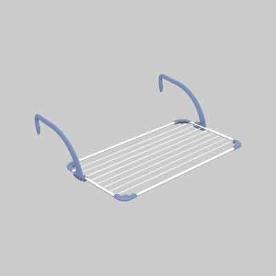 STENDIBIANCHERIA DA BALCONE 'BREZZA 60' cm 69x54x28h - GIMI