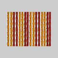 TENDA ANTIMOSCHE 'IRIS' BRONZO 120x220 cm - CIAMPI