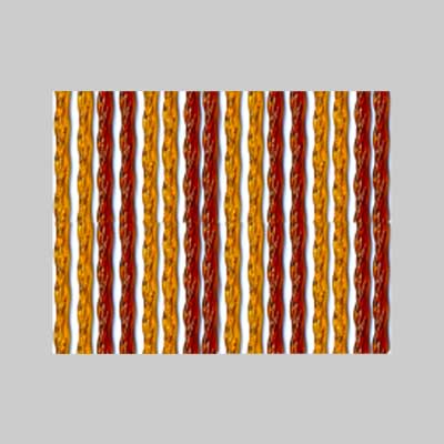 TENDA ANTIMOSCHE 'IRIS' BRONZO 120x220 cm - CIAMPI