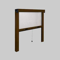 ZANZARIERA AVVOLGIBILE VERTICALE 160x160 cm - Avorio