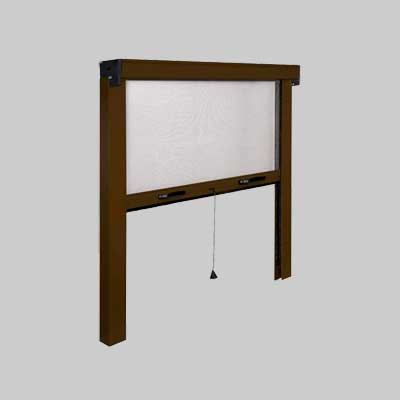 ZANZARIERA AVVOLGIBILE VERTICALE 160x160 cm - Avorio