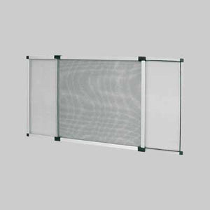 ZANZARIERA A PANNELLO ESTENSIBILE IDEAL STAR 70x100 cm - Argento - IDEAL STAR