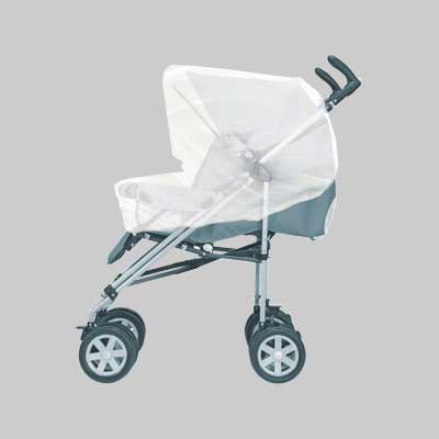 ZANZARIERA PER PASSEGGINO ECCO BABY' Colore Bianco