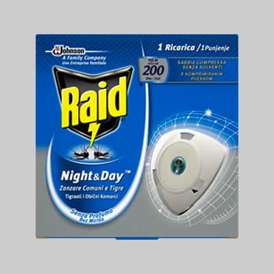 RAID RICARICA 'NIGHT & DAY' Confezione 1 ricarica - JOHNSON