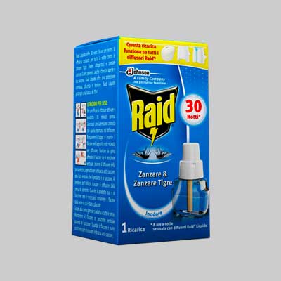 RAID RICARICA LIQUIDA ANTIZANZARE - JOHNSON