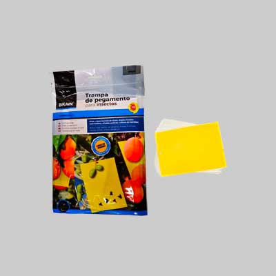 TRAPPOLE COLLANTI PER INSETTI confezione 10 pz