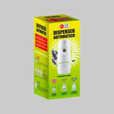 DISPENSER AUTOMATICO PER BOMBOLE SPRAY - DEISA EBANO