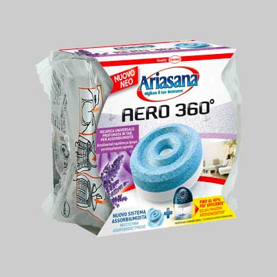 RICARICA 'TAB AERO 360  °' 450 gr - Lavanda - 2 pezzi- ARIASANA