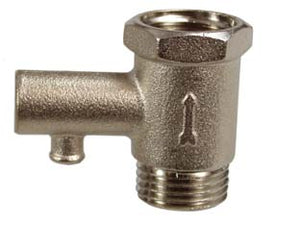 VALVOLA DI SICUREZZA PER SCALDABAGNI NORMALE - 5 pezzi