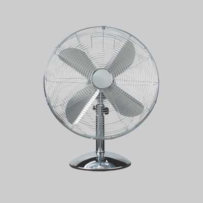 VENTILATORE DA TAVOLO IN METALLO  Ø 40 cm