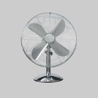 VENTILATORE DA TAVOLO IN METALLO  Ø 40 cm