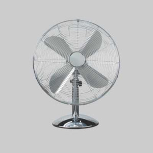 VENTILATORE DA TAVOLO IN METALLO  Ø 40 cm