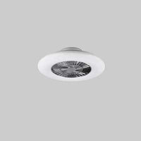 VENTILATORE E PLAFONIERA A SOFFITTO CON DIFFUSORE 'VISBY' Ø 59 cm - 39,6 Watt, 3900lm