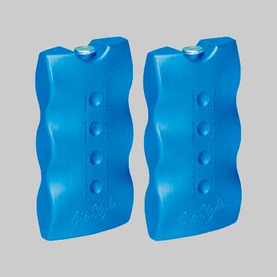 MATTONELLA GHIACCIO MINI 2x400 gr - 9,3x3,5x17,5 cm - GIO' STYLE