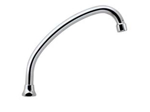 CANNA LAVELLO JOTA IN OTTONE CROMATO  cm.20x ø mm.18