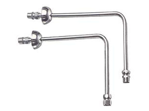 SQUADRETTE SOTTOLAVABO- - ø mm.14 x M 1/2 lunghezza cm.25x15 - 2 pezzi