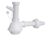 SIFONE MOPLEN A FIASCO 1 VIA CON SCARICO  11/41/2 universale per lavello