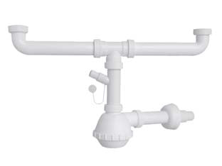 SIFONE MOPLEN A FIASCO 2 VIE CON SCARICO  11/2 per lavello