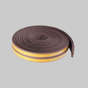 PARAFREDDO PER PORTE E FINESTRE IN GOMMA IDEAL STAR mm 9 x 6 mt - Col. Marrone - IDEAL STAR