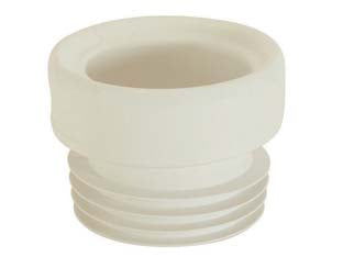 PROLUNGA WC DRITTA IN PVC MORBIDO- - ø interno mm.90-100, lungh. tot. mm.100 - 6 pezzi