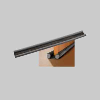 PARASPIFFERI SOTTOPORTA DOPPIA PROTEZIONE IDEAL STAR cm 95x25 mm - Col. Grigio - IDEAL STAR