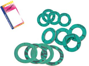 GUARNIZIONI PER RACCORDI IN BLISTER- - 3/8 in bl.15 pz. - 12 blister