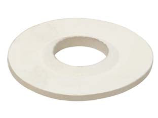 GUARNIZIONE SOTTO PILETTA IN GOMMA BIANCA CON BORDINO- - 1 - 20 pezzi