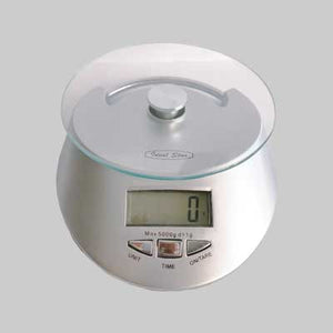 BILANCIA DIGITALE IDEAL STAR IN VETRO CapacitÃE 5 kg - IDEAL STAR