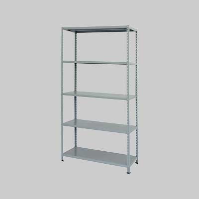 SCAFFALE COMPONIBILE IN KIT 'UNISHELF' 80x40 cm - angolari esterni 2 mt - PRO. METAL