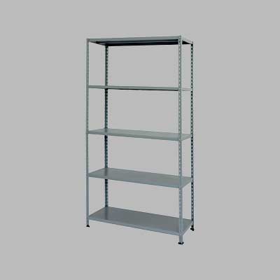 SCAFFALE COMPONIBILE IN KIT 'PESANTE' 100x40 cm - angolari esterni 2 mt - PRO. METAL