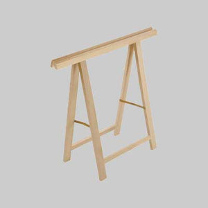 CAVALLETTO IN LEGNO cm 75x75h