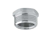 RIDUZIONE ESAGONALE OTTONE CROMATO- - FM 1/2 x 3/8 - 10 pezzi