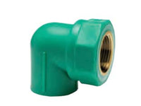 CURVA 90  ° FILETTATA FEMMINA IN PPR PN25- - F  EE ¸ mm.25x3/4 - 5 pezzi ATP