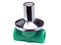 RUBINETTO A VITONE CON CAPPUCCIO IN PPR  ø mm.25x3/4    ATP