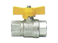 VALVOLA A SFERA GAS F/F CON MANIGLIA A T LONDON ART.068- - FF 1/2 - 2 pezzi ITAP